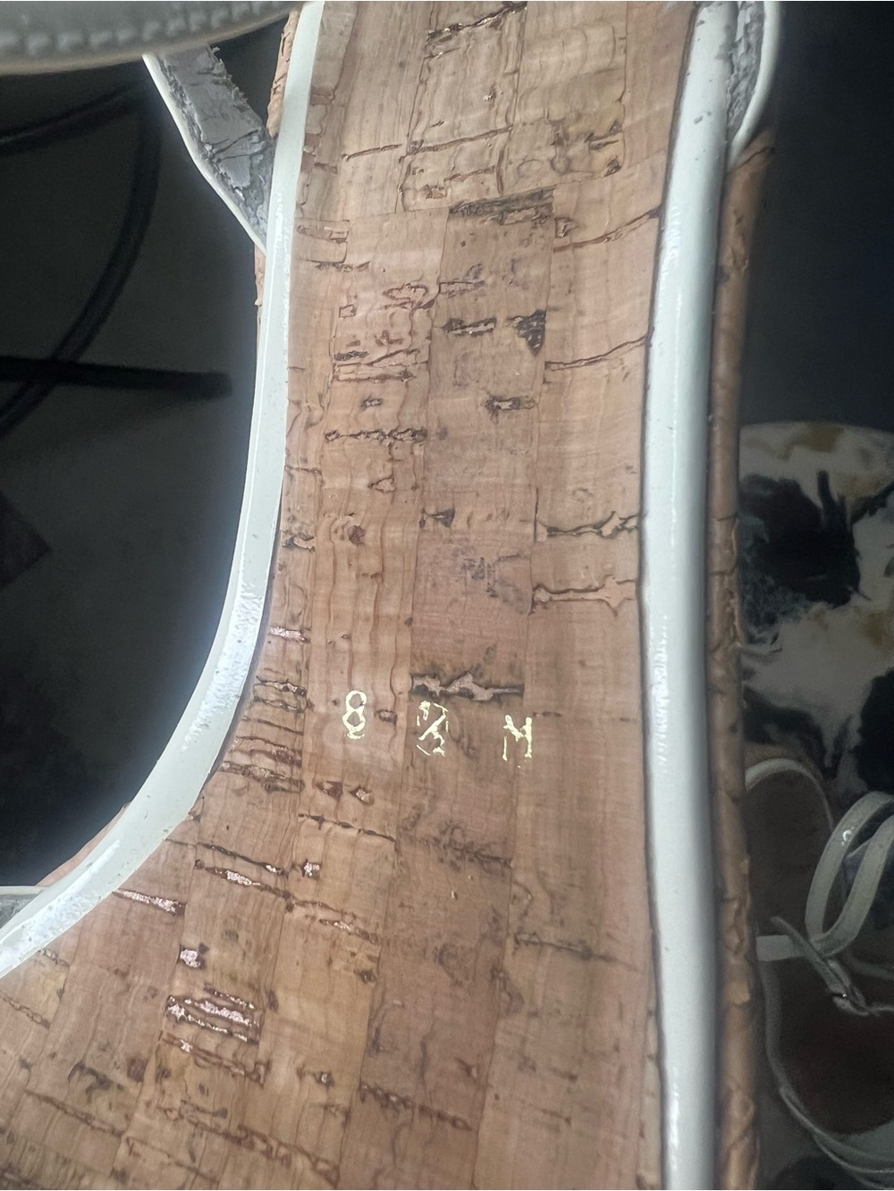 Vintage Y2K Stuart Weitzman White Cork Wedge Sandals - Picture 11 of 14